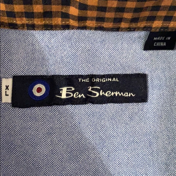 BEN SHERMAN Button Down Shirt. Size X-Large - Picture 11 of 11